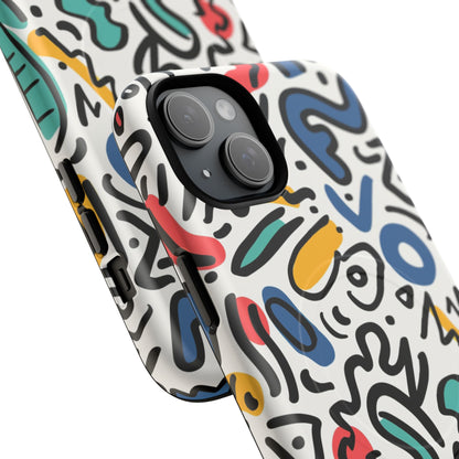 Phone Case - Playful Doodles | MagSafe iPhone Case