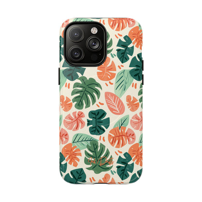 iPhone 14 Pro Max Glossy Phone Case - Tropical Breeze | MagSafe iPhone Case