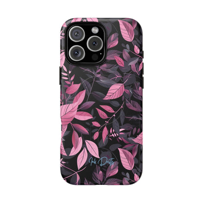 iPhone 16 Pro Max Matte Phone Case - Dusky Leaves | MagSafe iPhone Case