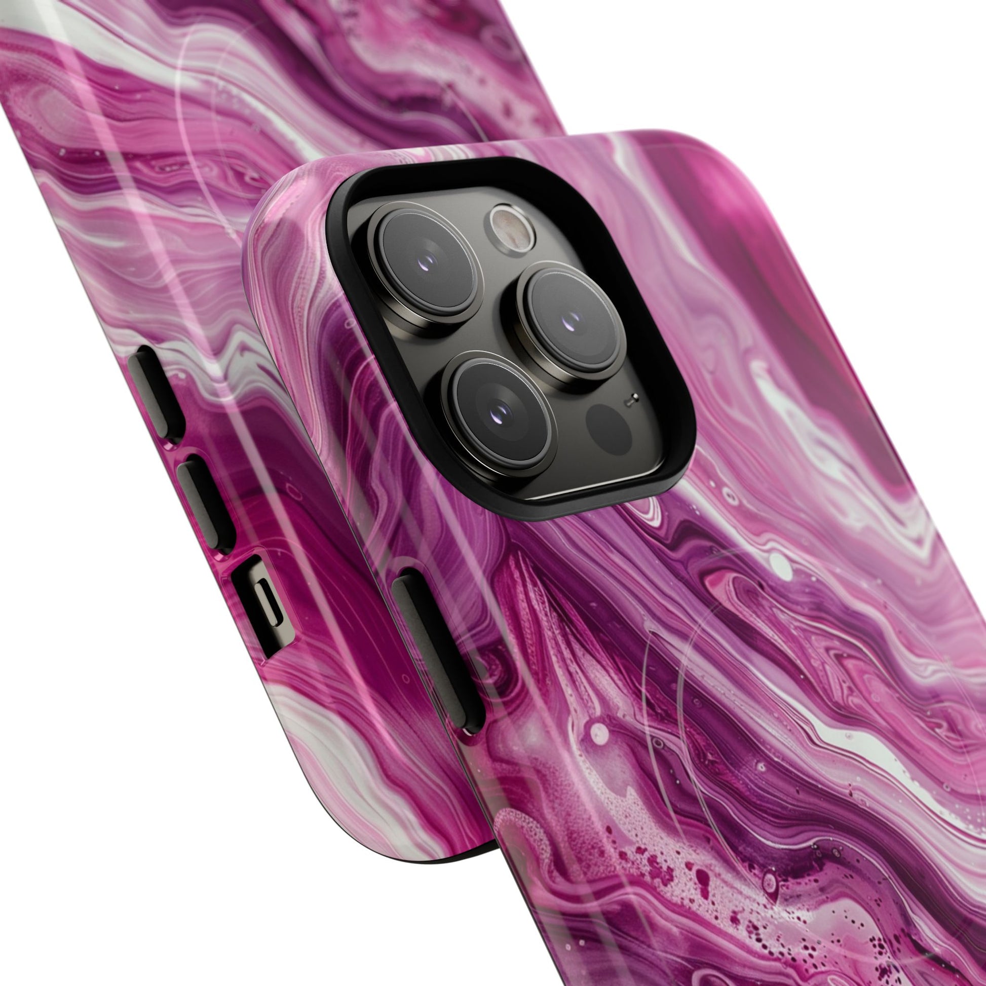 Phone Case - Pink Marble | MagSafe iPhone Case