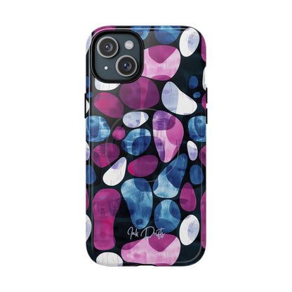 iPhone 15 Plus Glossy Phone Case - Pebbles | MagSafe iPhone Case