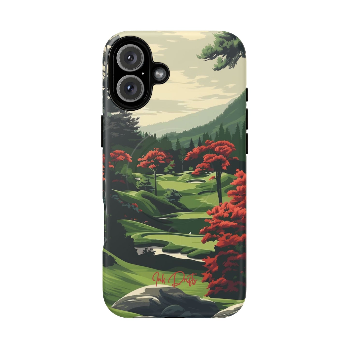 iPhone 16 Plus Matte Phone Case - Tranquil Hills | MagSafe iPhone Case