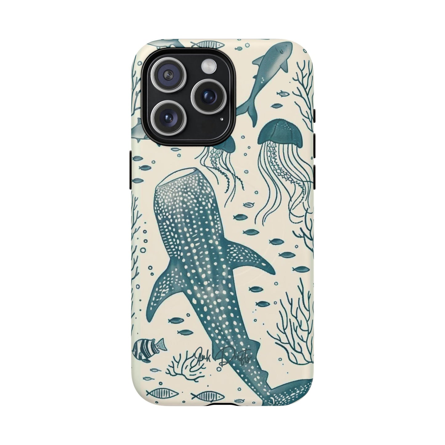 iPhone 15 Pro Max Matte Phone Case - Ocean Depths | MagSafe iPhone Case