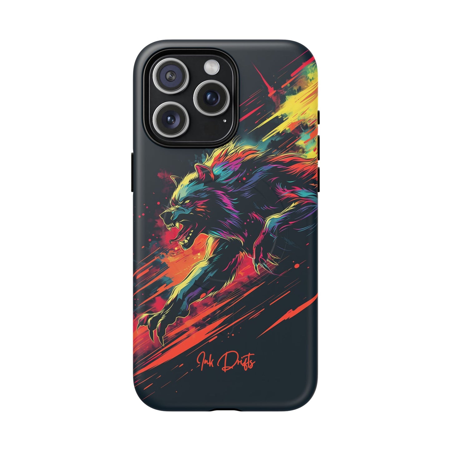 iPhone 15 Pro Max Matte Phone Case - Lunar Werewolf | MagSafe iPhone Case