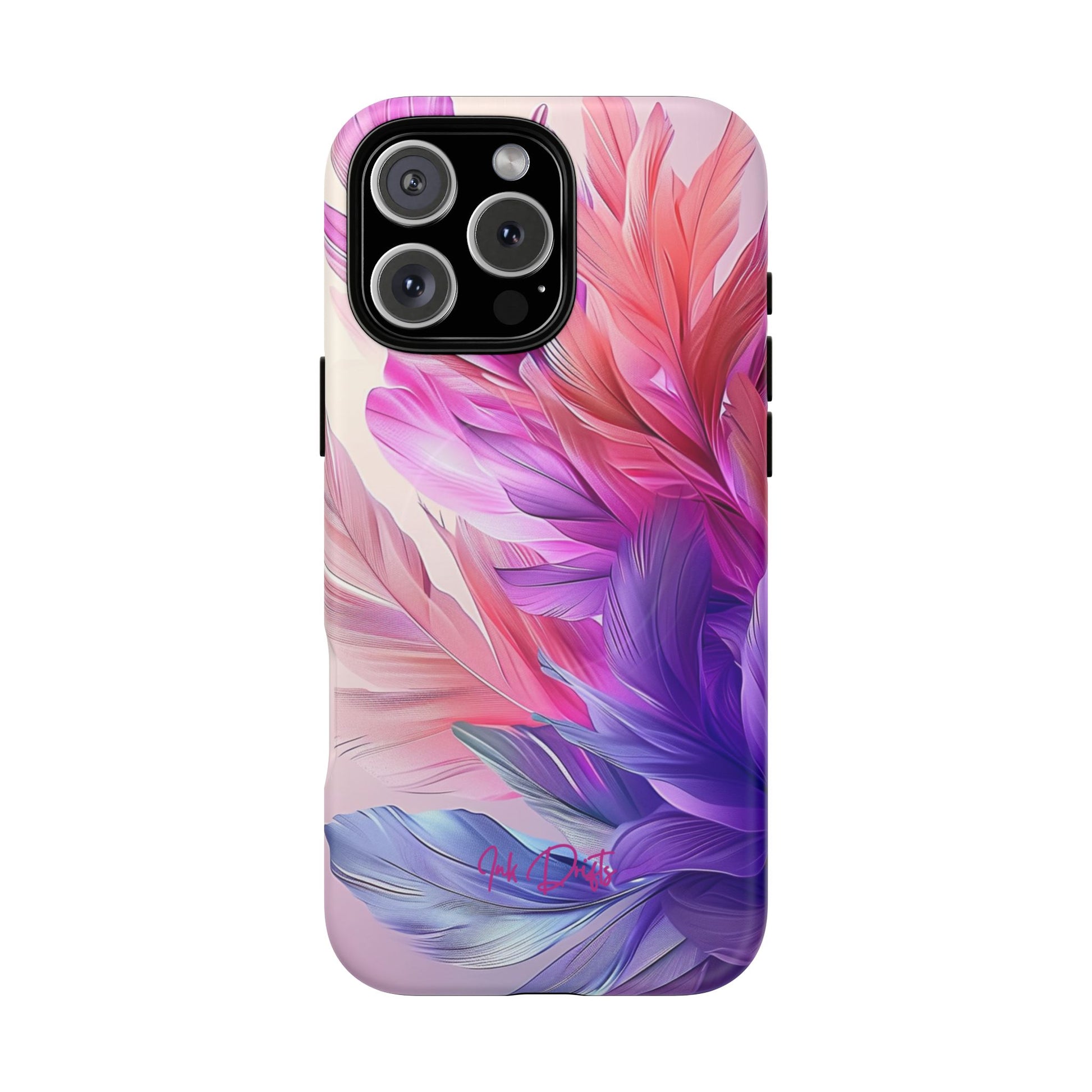 iPhone 16 Pro Max Matte Phone Case - Feather Bliss | MagSafe iPhone Case