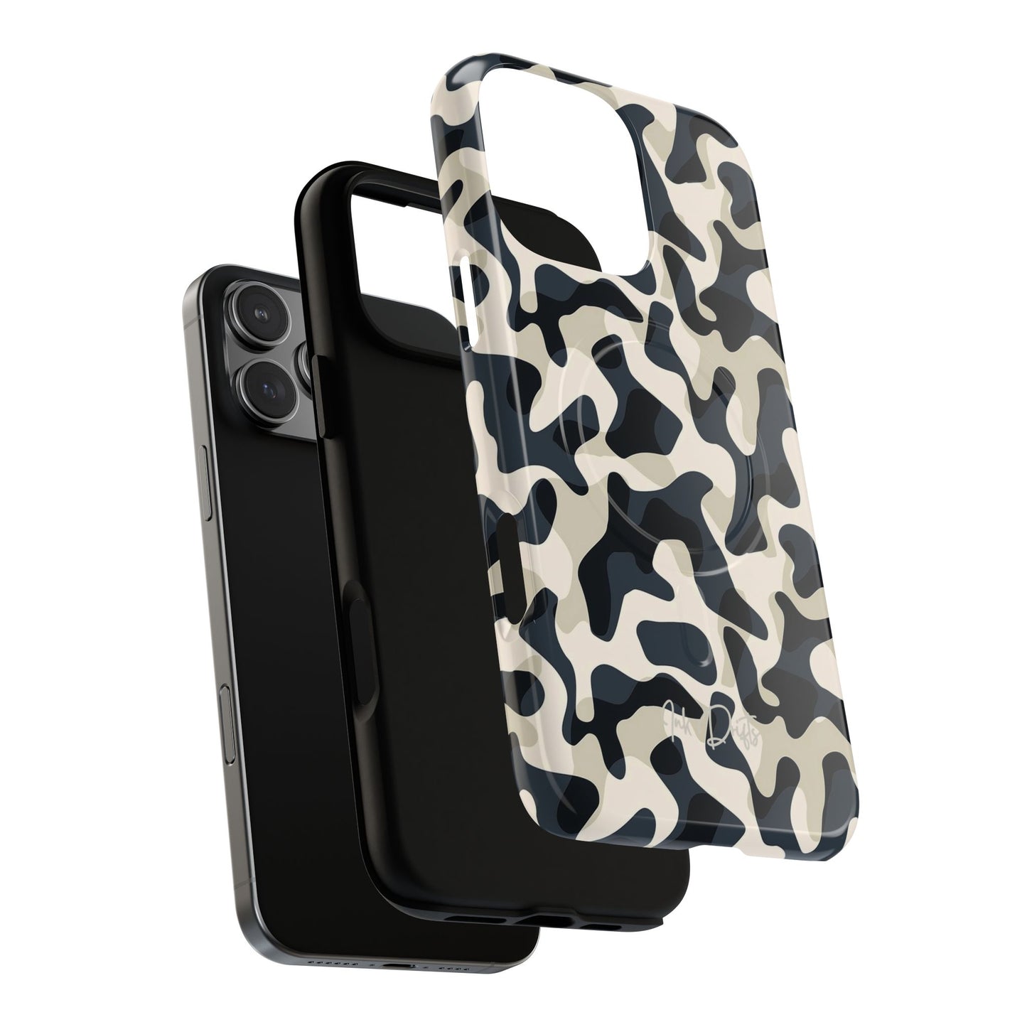 Phone Case - Monochrome Camo | MagSafe iPhone Case