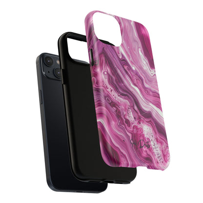 Phone Case - Pink Marble | MagSafe iPhone Case