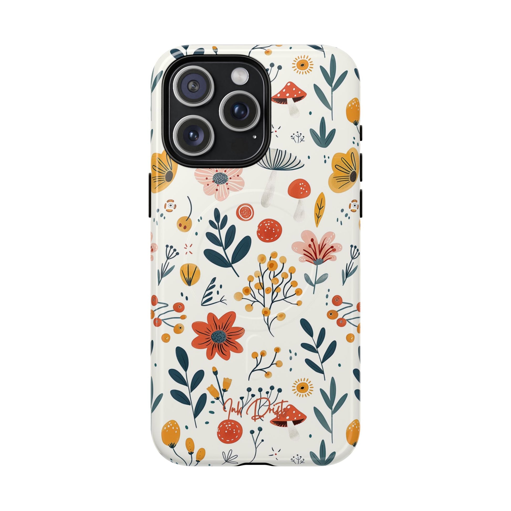 iPhone 15 Pro Max Glossy Phone Case - Forest Whimsy | MagSafe iPhone Case