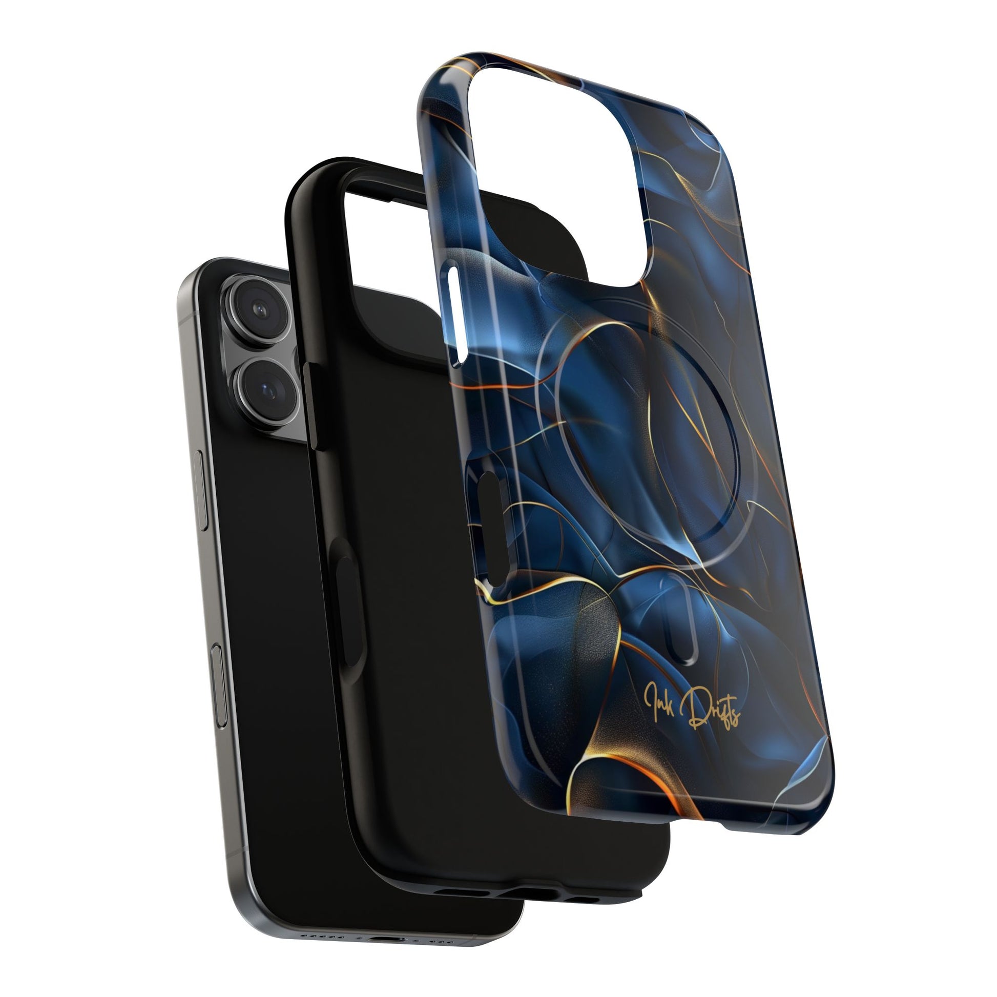 Phone Case - Golden Currents | MagSafe iPhone Case