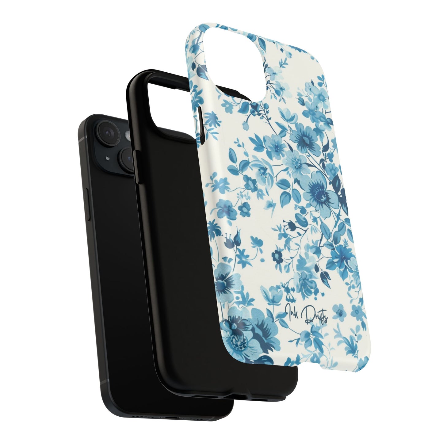 Phone Case - Blue Blossom | MagSafe iPhone Case