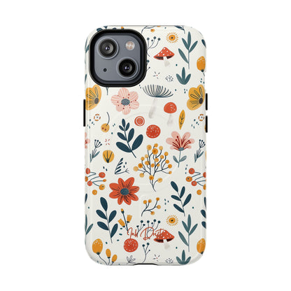 iPhone 14 Glossy Phone Case - Forest Whimsy | MagSafe iPhone Case