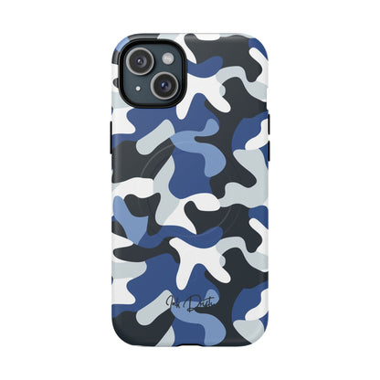 iPhone 15 Plus Matte Phone Case - Arctic Camo | MagSafe iPhone Case