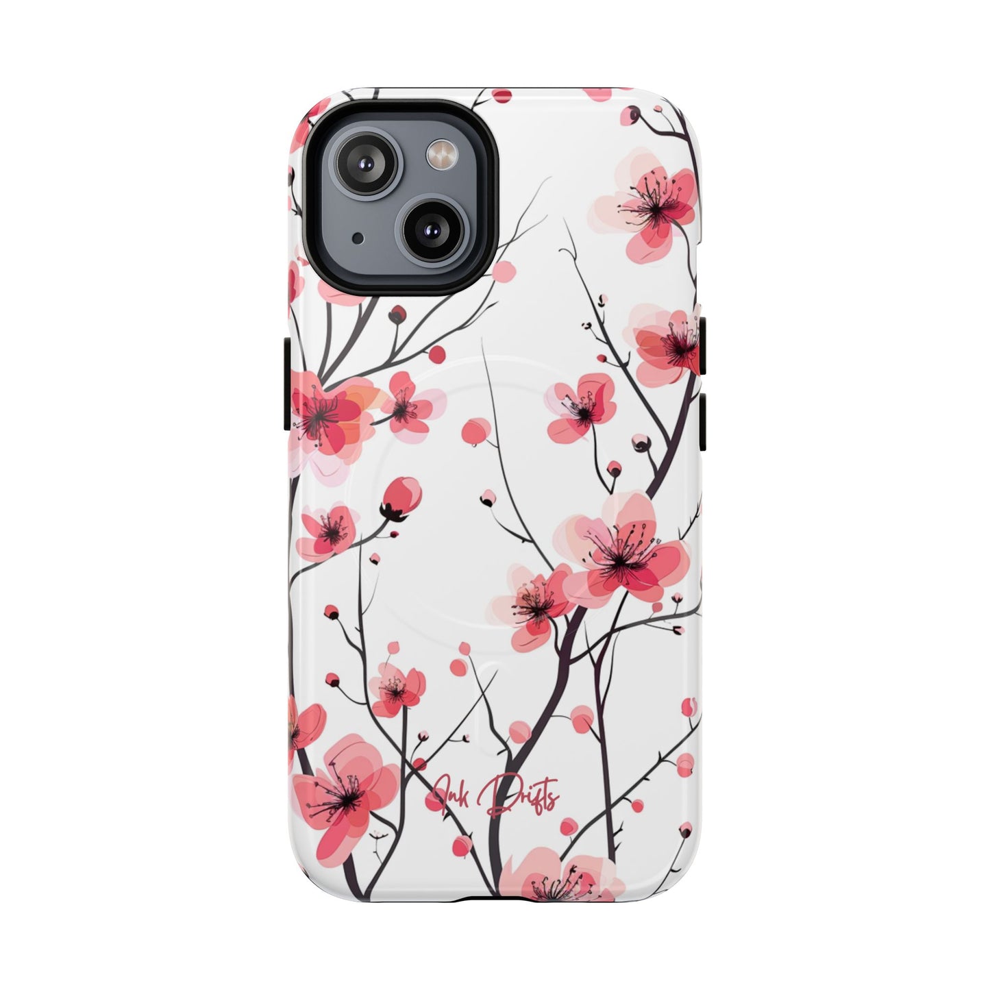 iPhone 14 Glossy Phone Case - Blossom Breeze | MagSafe iPhone Case