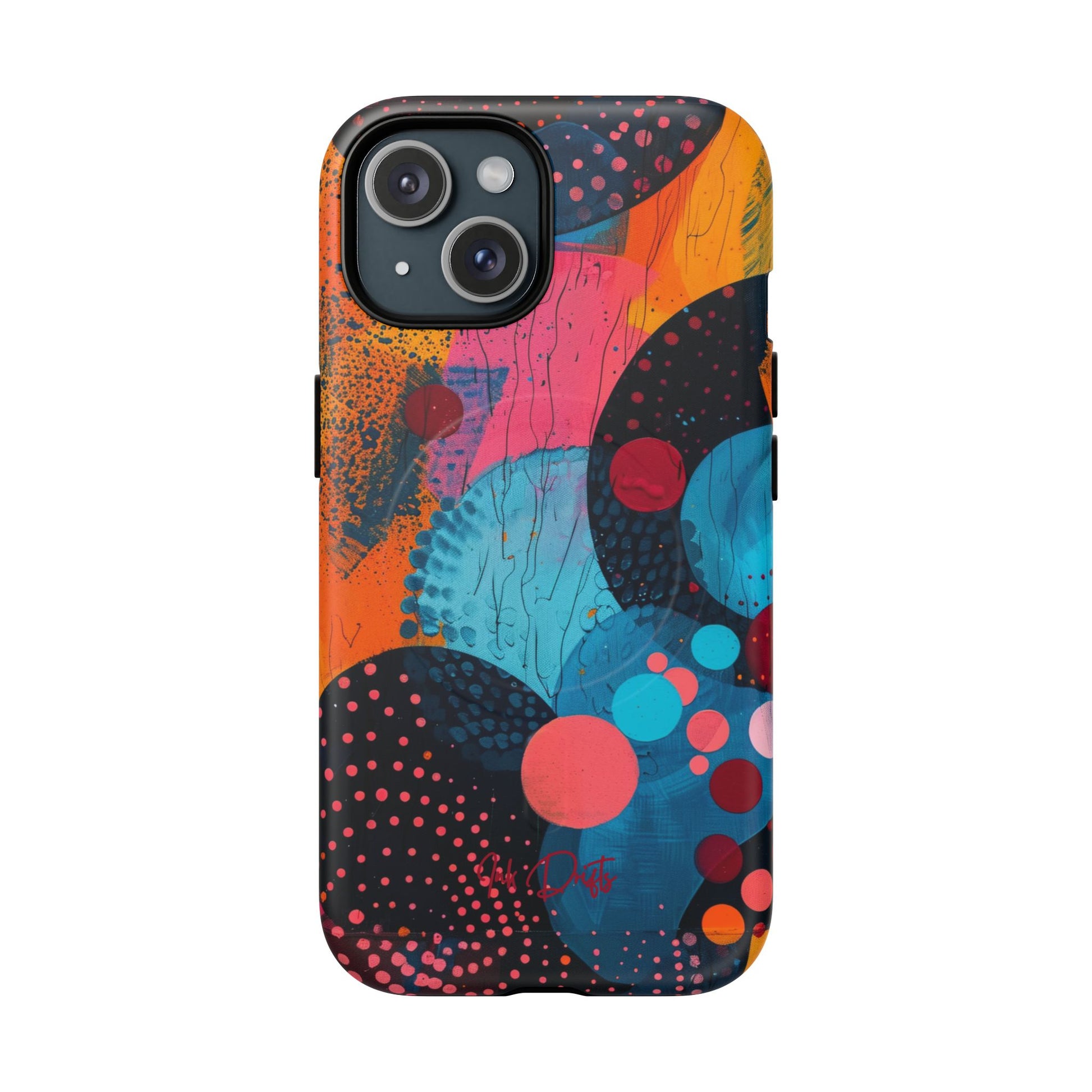 iPhone 15 Matte Phone Case - Color Burst | MagSafe iPhone Case