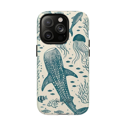 iPhone 14 Pro Glossy Phone Case - Ocean Depths | MagSafe iPhone Case