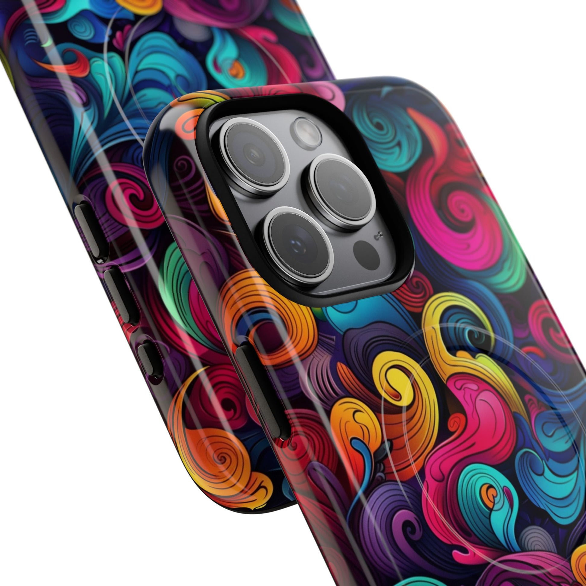 Phone Case - Psychedelic Waves | MagSafe iPhone Case