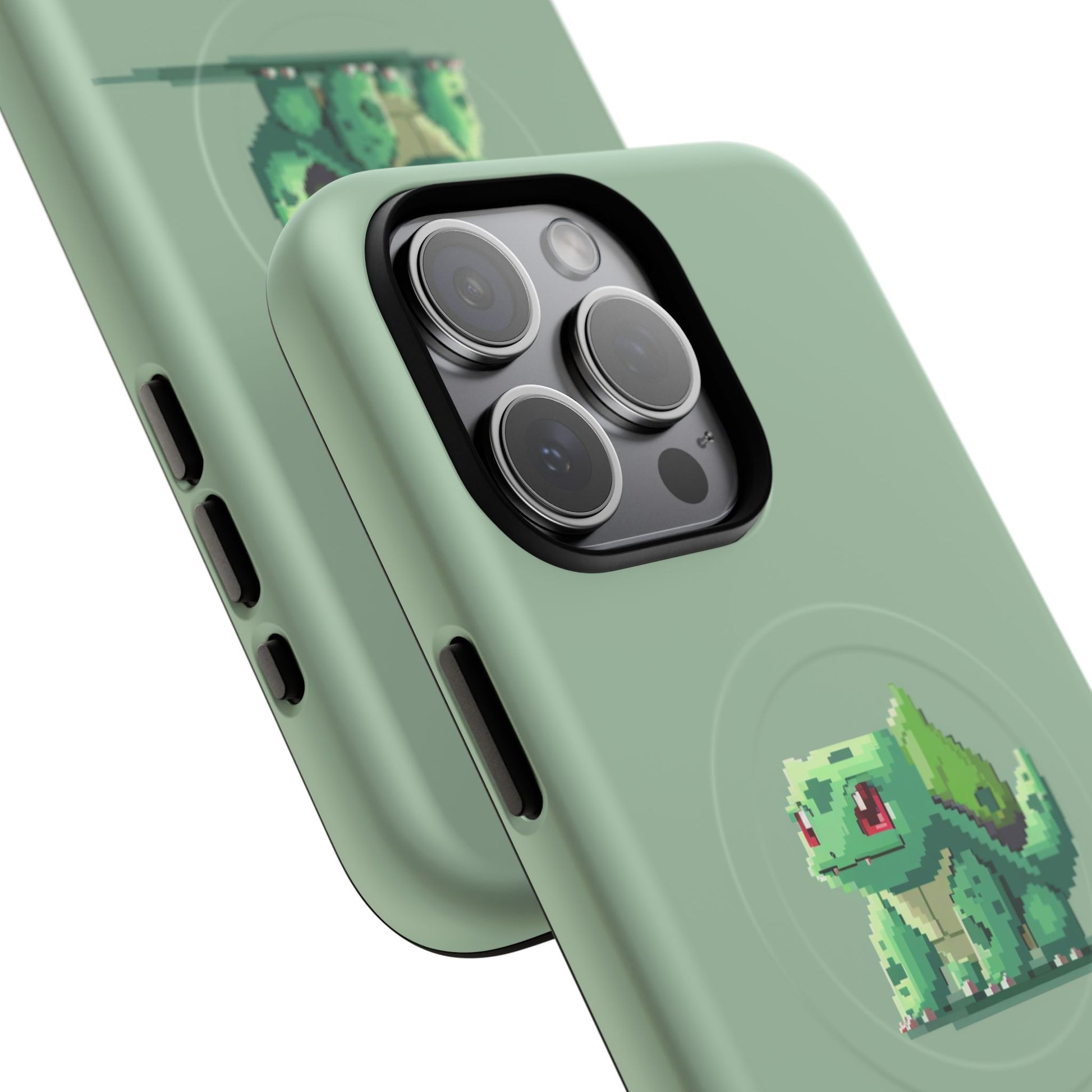 Phone Case - Pixel Bulbasaur | MagSafe iPhone Case