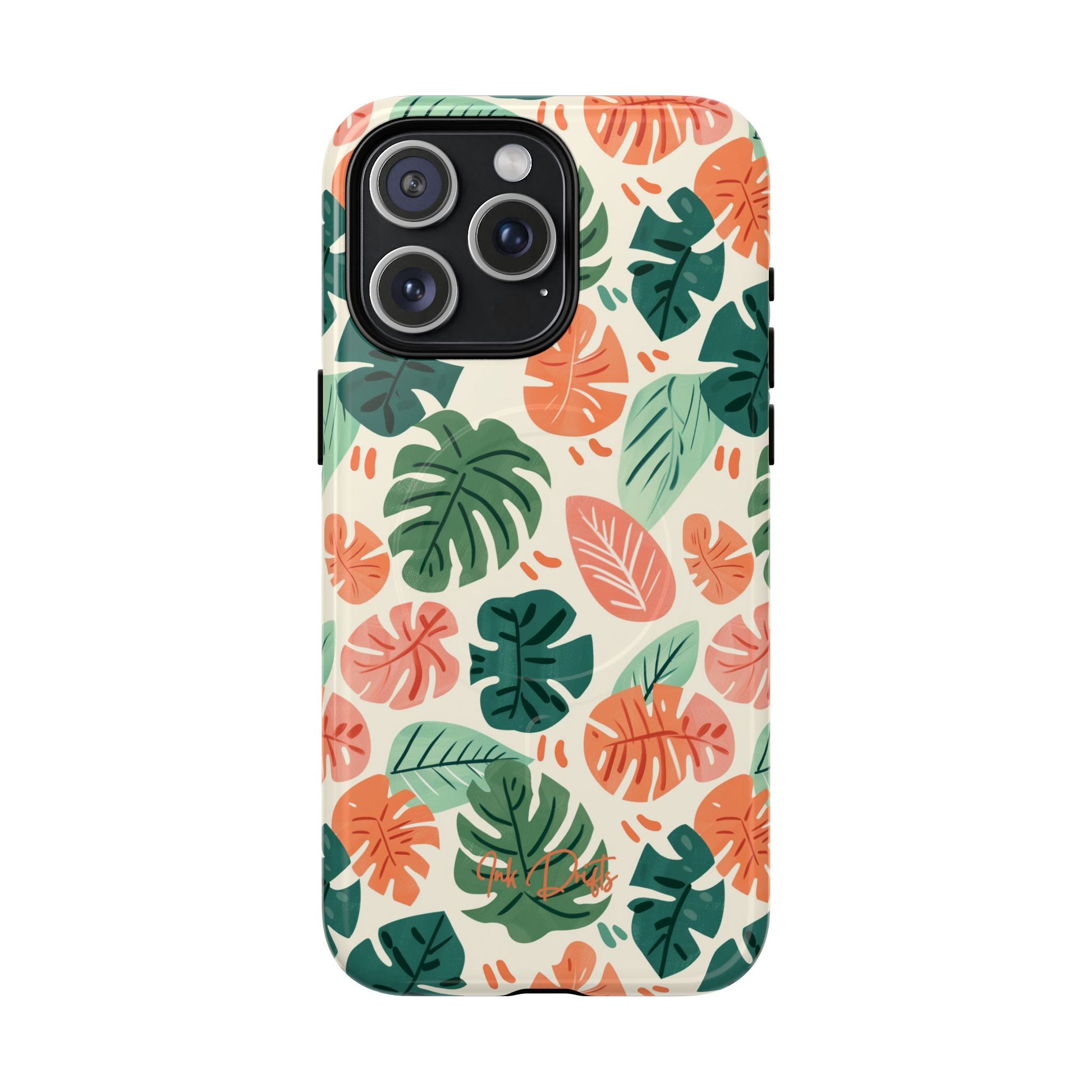 iPhone 15 Pro Max Glossy Phone Case - Tropical Breeze | MagSafe iPhone Case