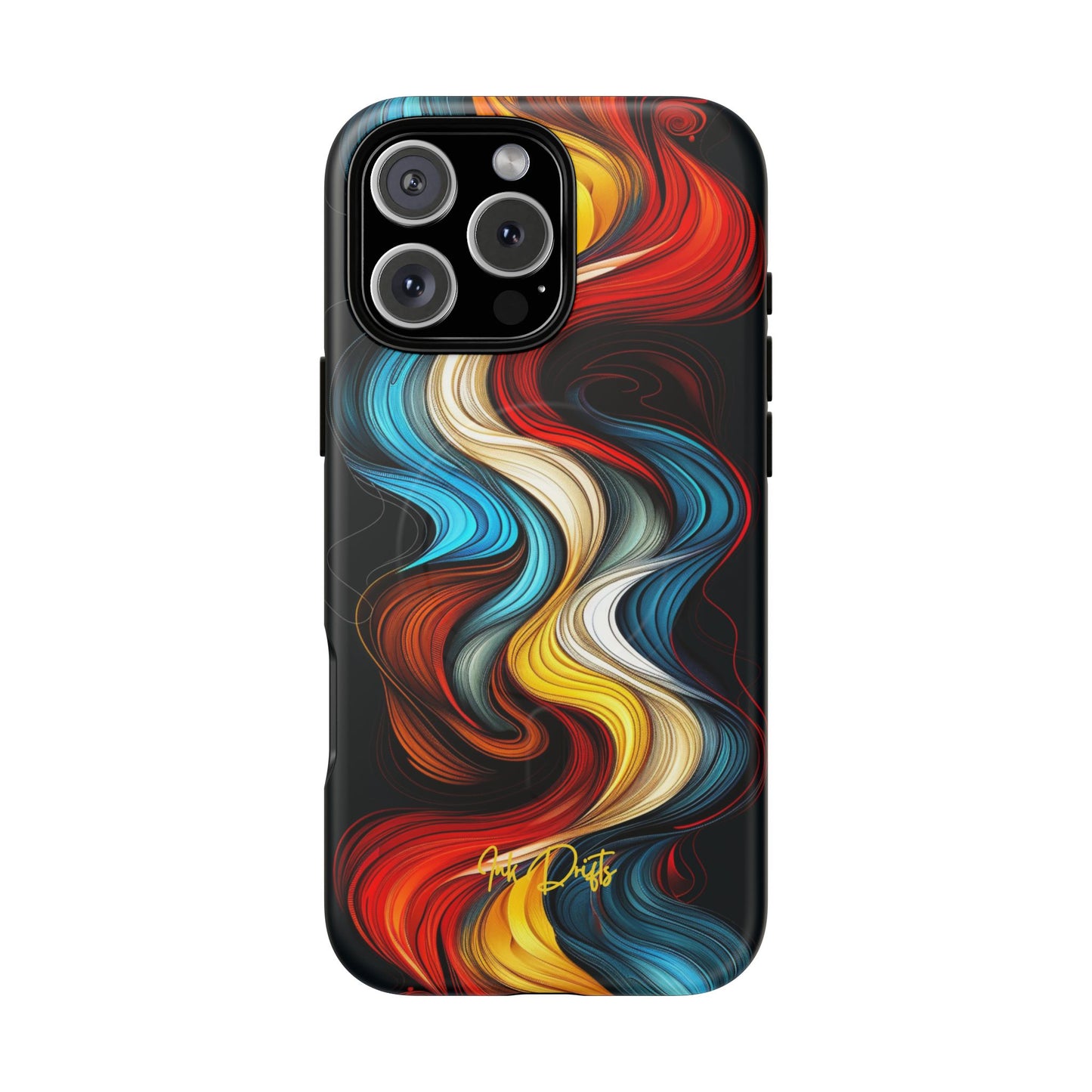 iPhone 16 Pro Max Matte Phone Case - Tangled Colors | MagSafe iPhone Case