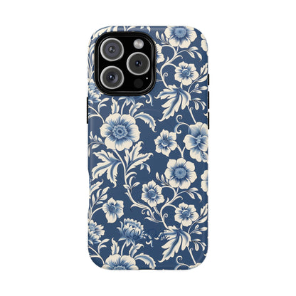 iPhone 16 Pro Max Matte Phone Case - Regal Florals | MagSafe iPhone Case