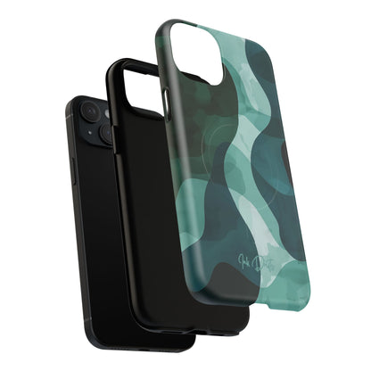 Phone Case - Verdant Waves | MagSafe iPhone Case