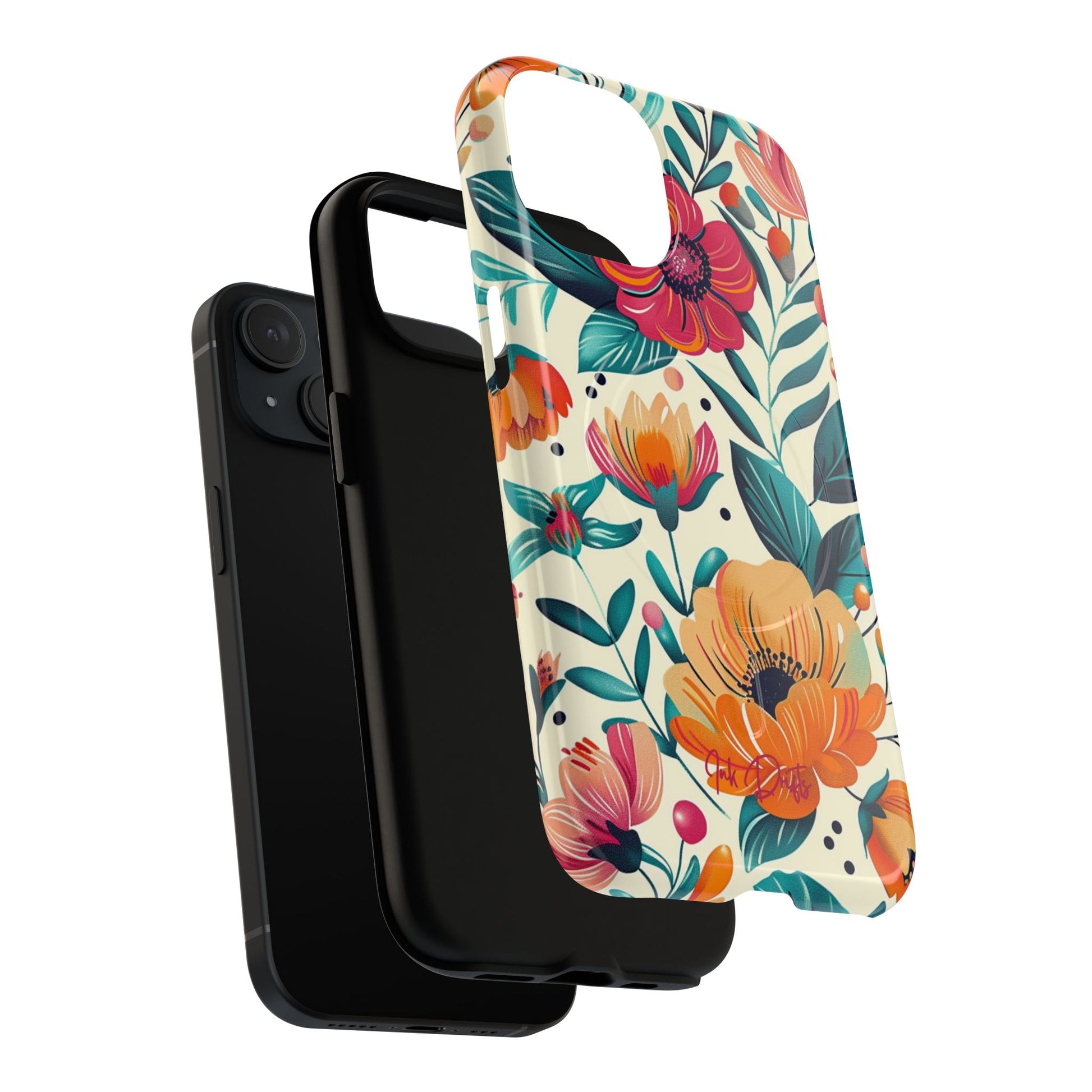 Phone Case - Floral Garden | MagSafe iPhone Case