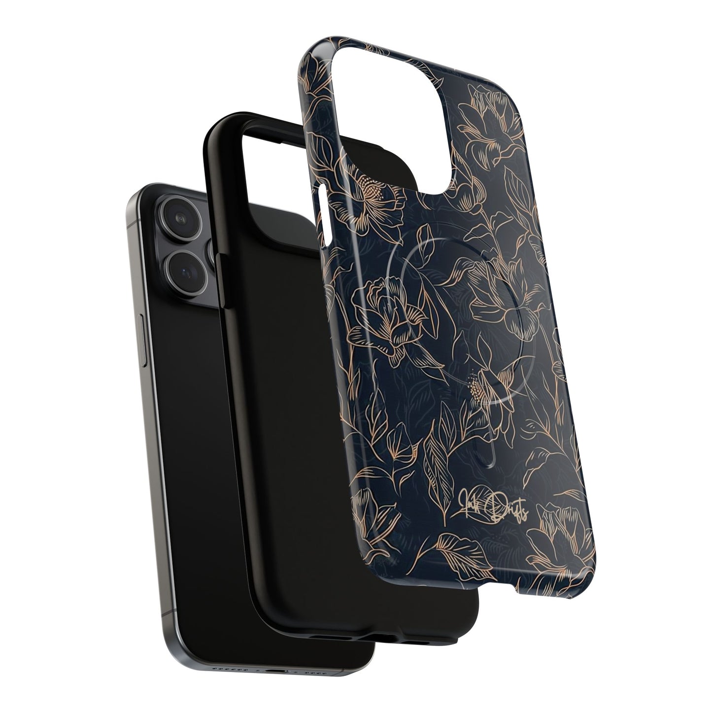 Phone Case - Golden Elegance | MagSafe iPhone Case