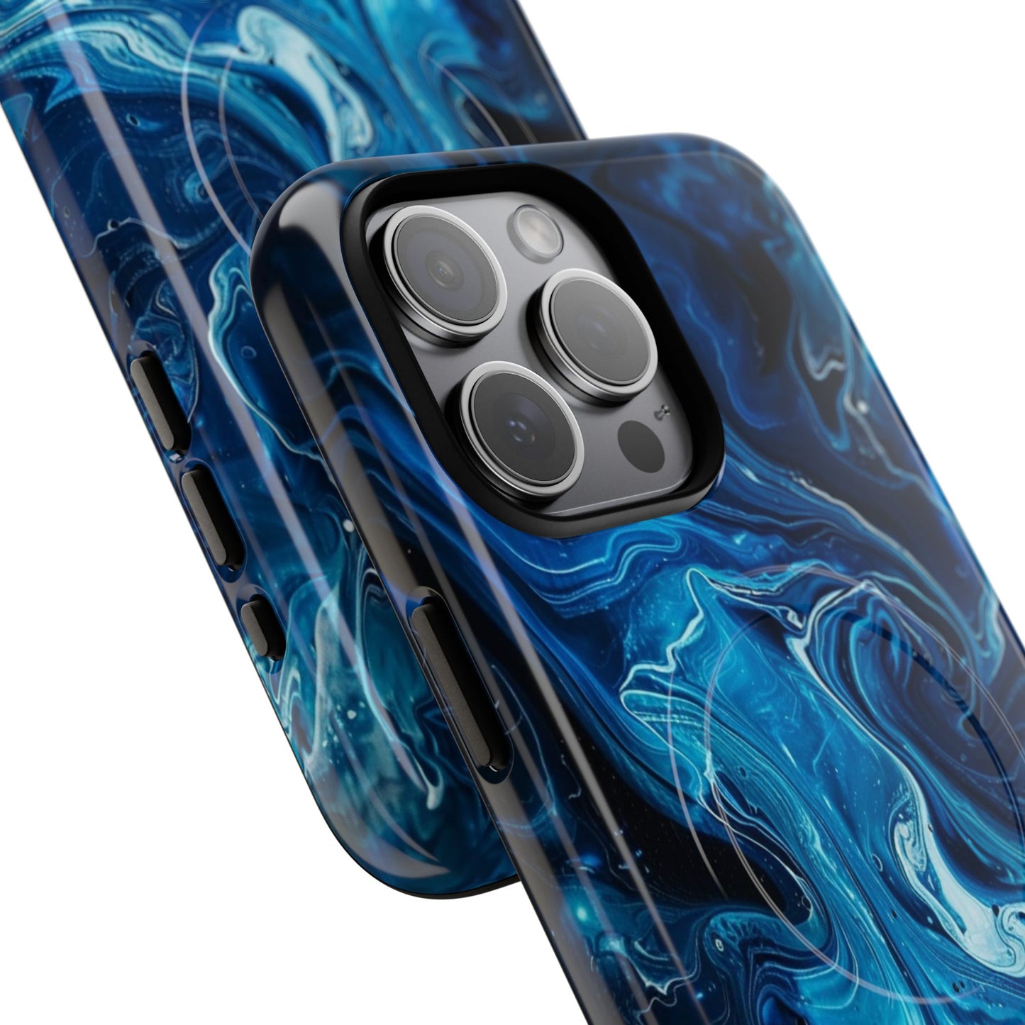 Phone Case - Blue Swirl | MagSafe iPhone Case