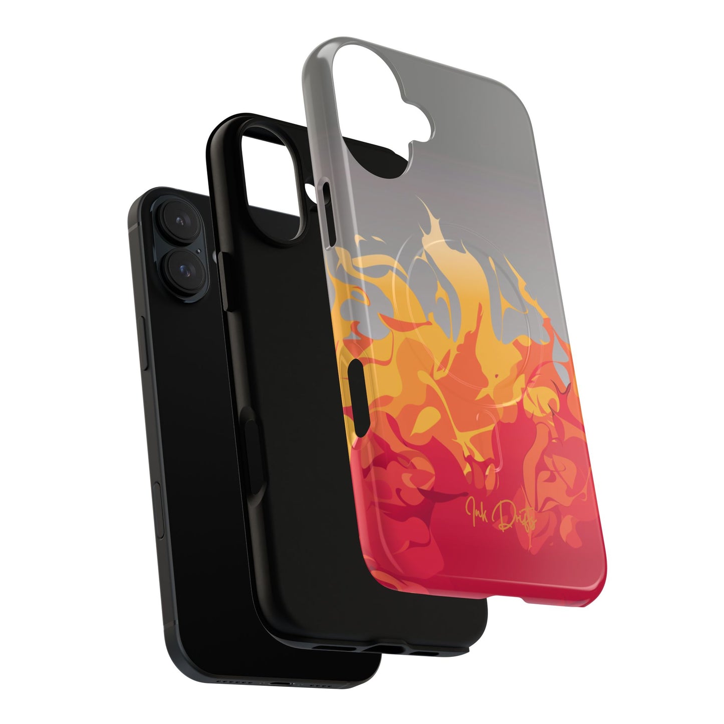 Phone Case - Flame Burst | MagSafe iPhone Case