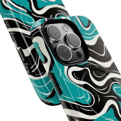 Phone Case - Teal Tempest | MagSafe iPhone Case