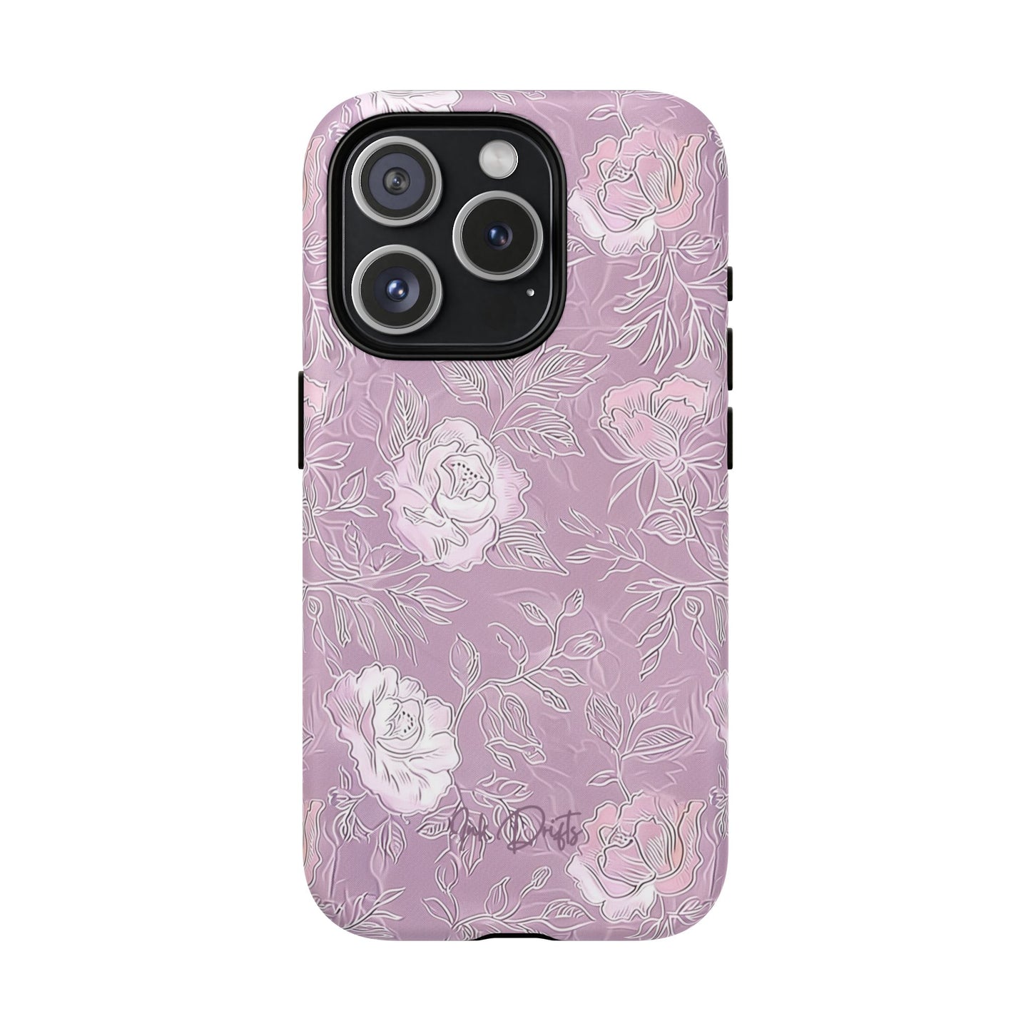 iPhone 15 Pro Matte Phone Case - Silken Roses | MagSafe iPhone Case