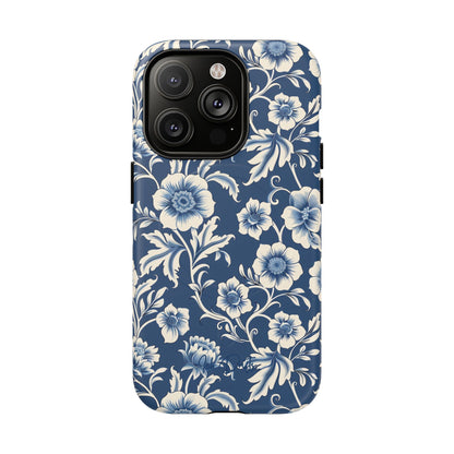 iPhone 14 Pro Matte Phone Case - Regal Florals | MagSafe iPhone Case