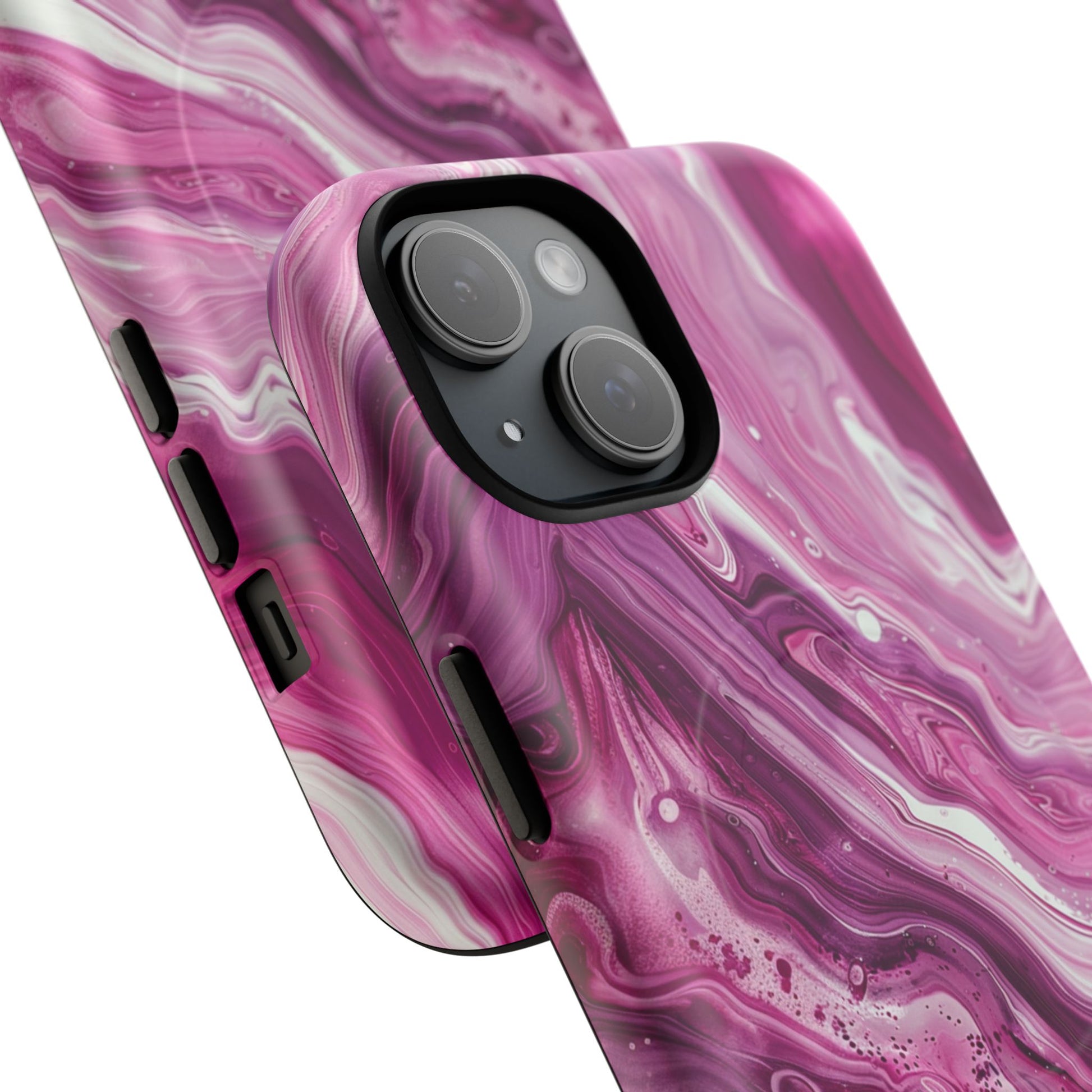 Phone Case - Pink Marble | MagSafe iPhone Case