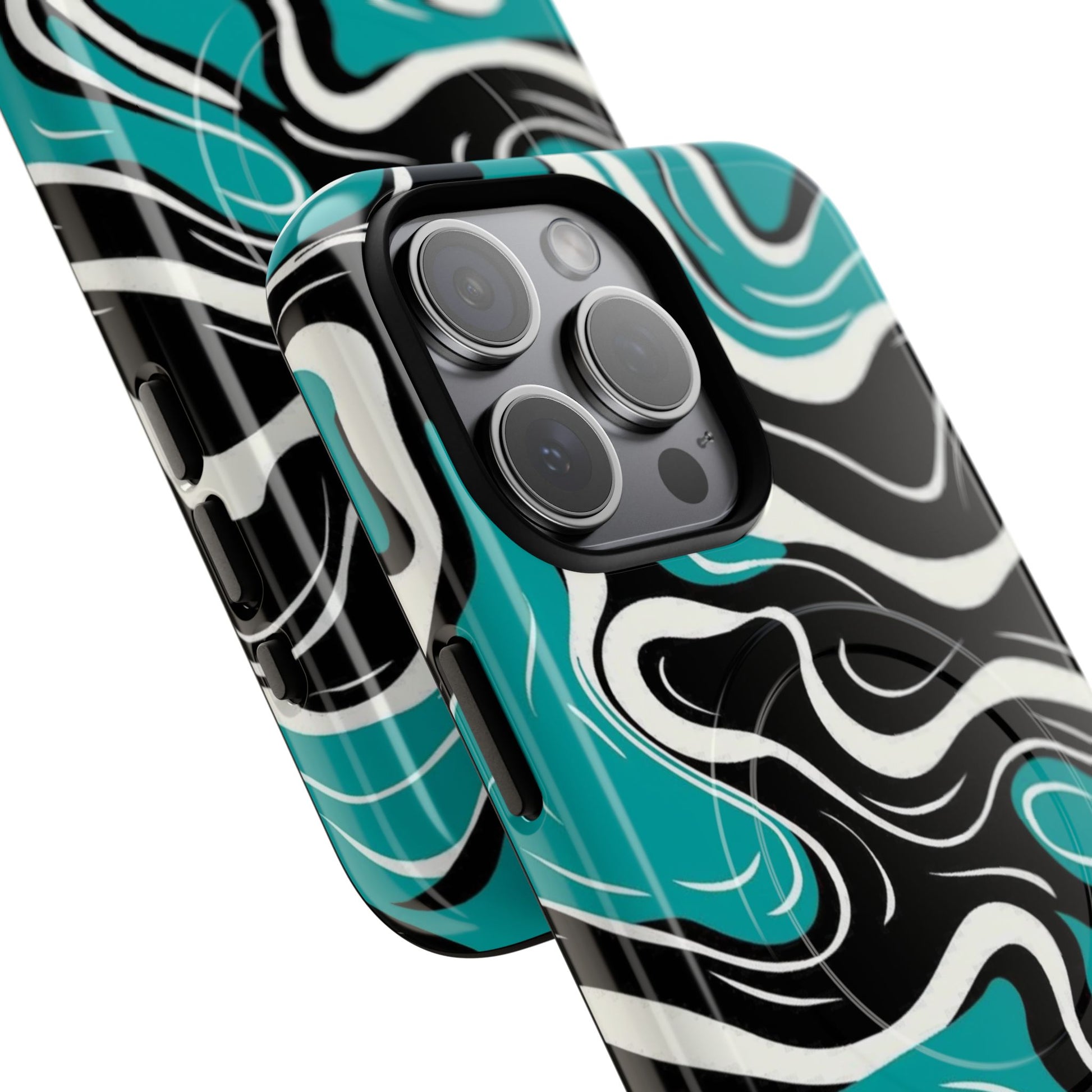 Phone Case - Teal Tempest | MagSafe iPhone Case