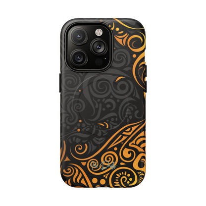 iPhone 14 Pro Matte Phone Case - Sun Eclipse | MagSafe iPhone Case