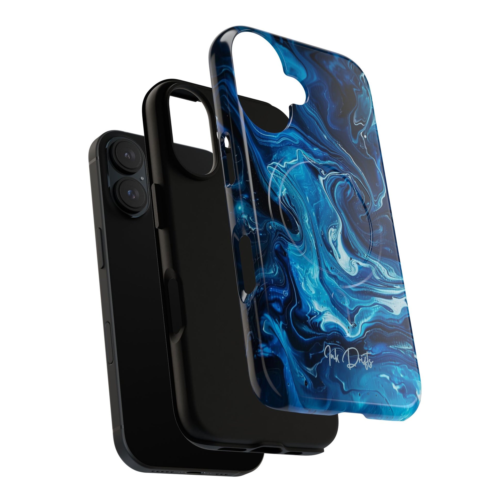 Phone Case - Blue Swirl | MagSafe iPhone Case