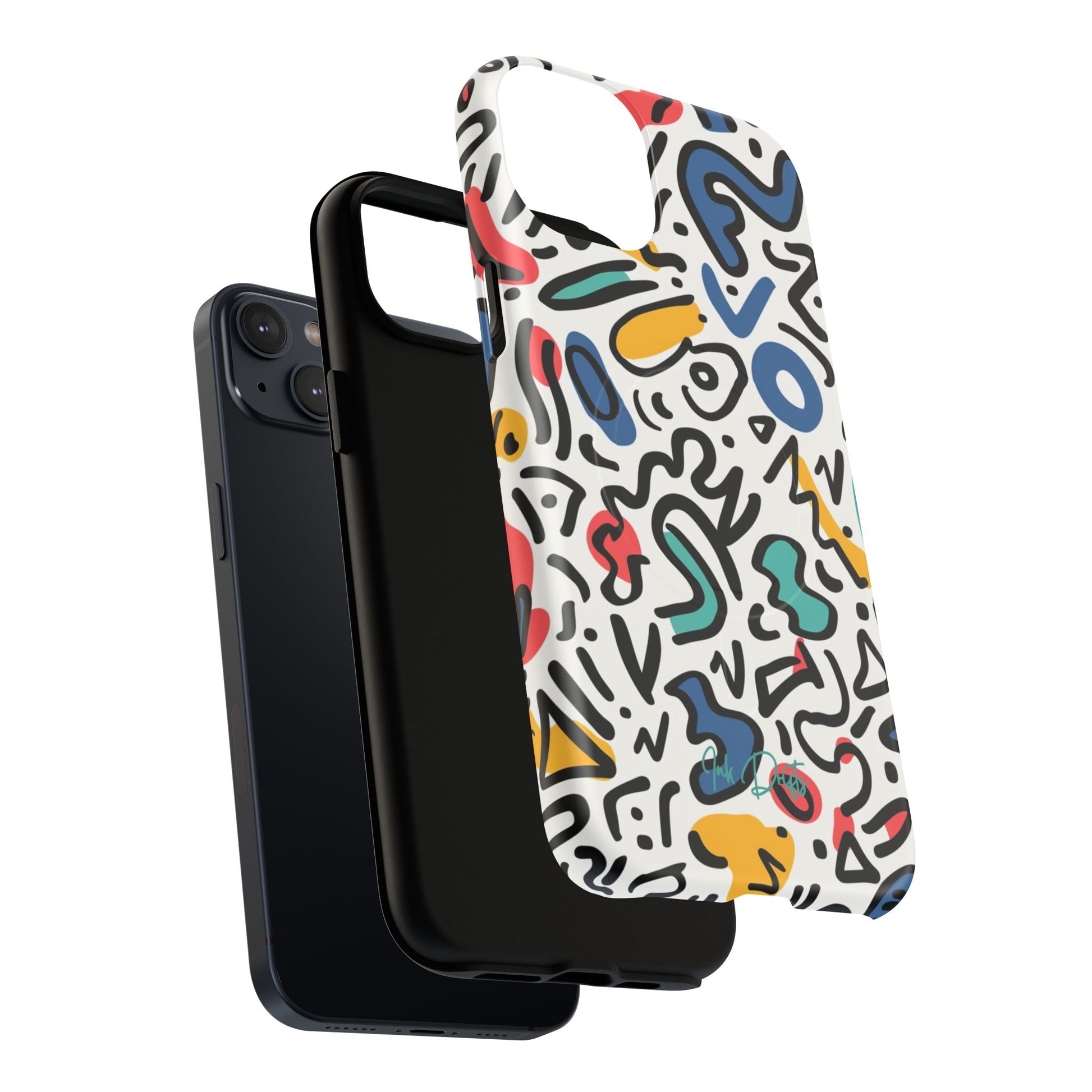 Phone Case - Playful Doodles | MagSafe iPhone Case