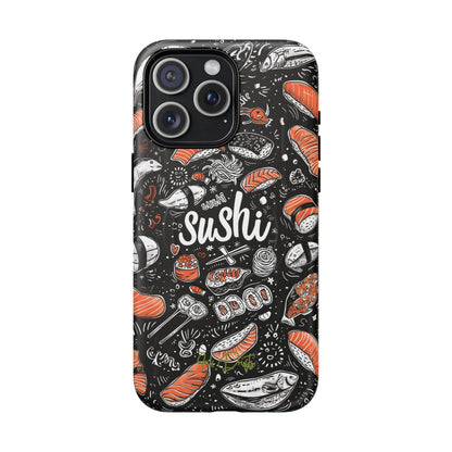 iPhone 15 Pro Max Matte Phone Case - Sushi Delight | MagSafe iPhone Case