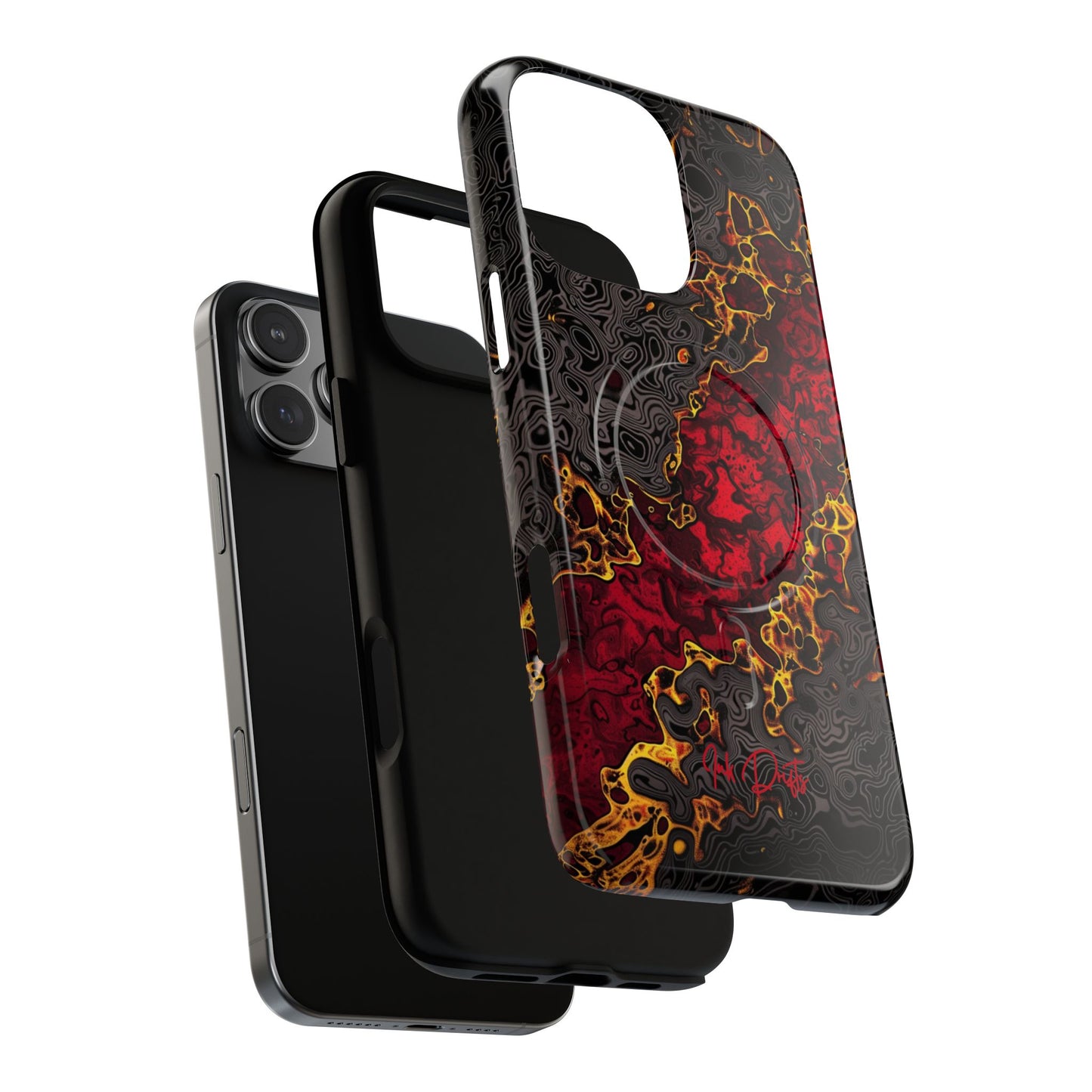 Phone Case - Volcanic Veins | MagSafe iPhone Case