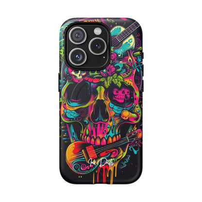 iPhone 15 Pro Matte Phone Case - Psychedelic Harmony | MagSafe iPhone Case