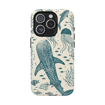 iPhone 15 Pro Matte Phone Case - Ocean Depths | MagSafe iPhone Case