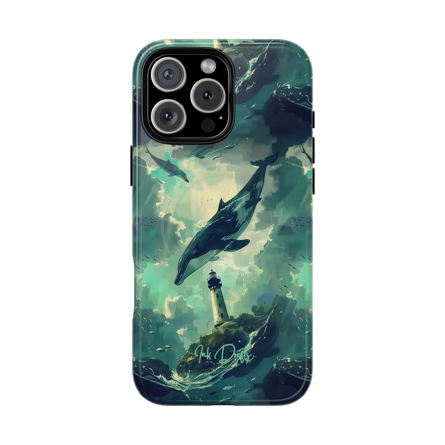 iPhone 16 Pro Max Glossy Phone Case - Ocean Dream | MagSafe iPhone Case