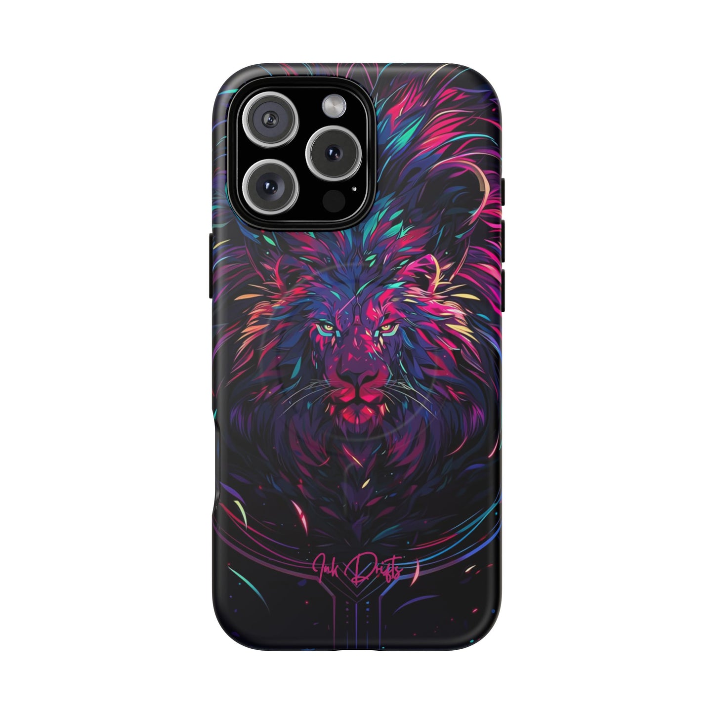 iPhone 16 Pro Max Matte Phone Case - Neon Majesty | MagSafe iPhone Case