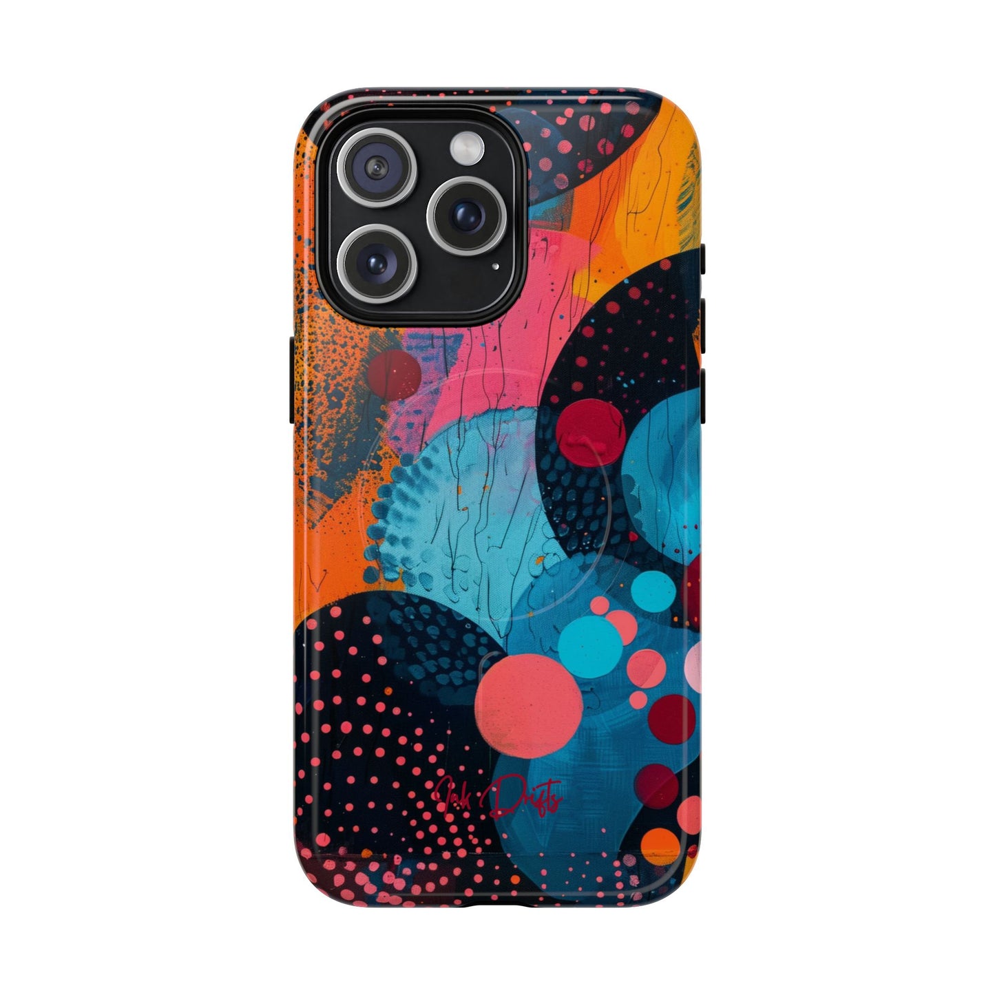 iPhone 15 Pro Max Glossy Phone Case - Color Burst | MagSafe iPhone Case