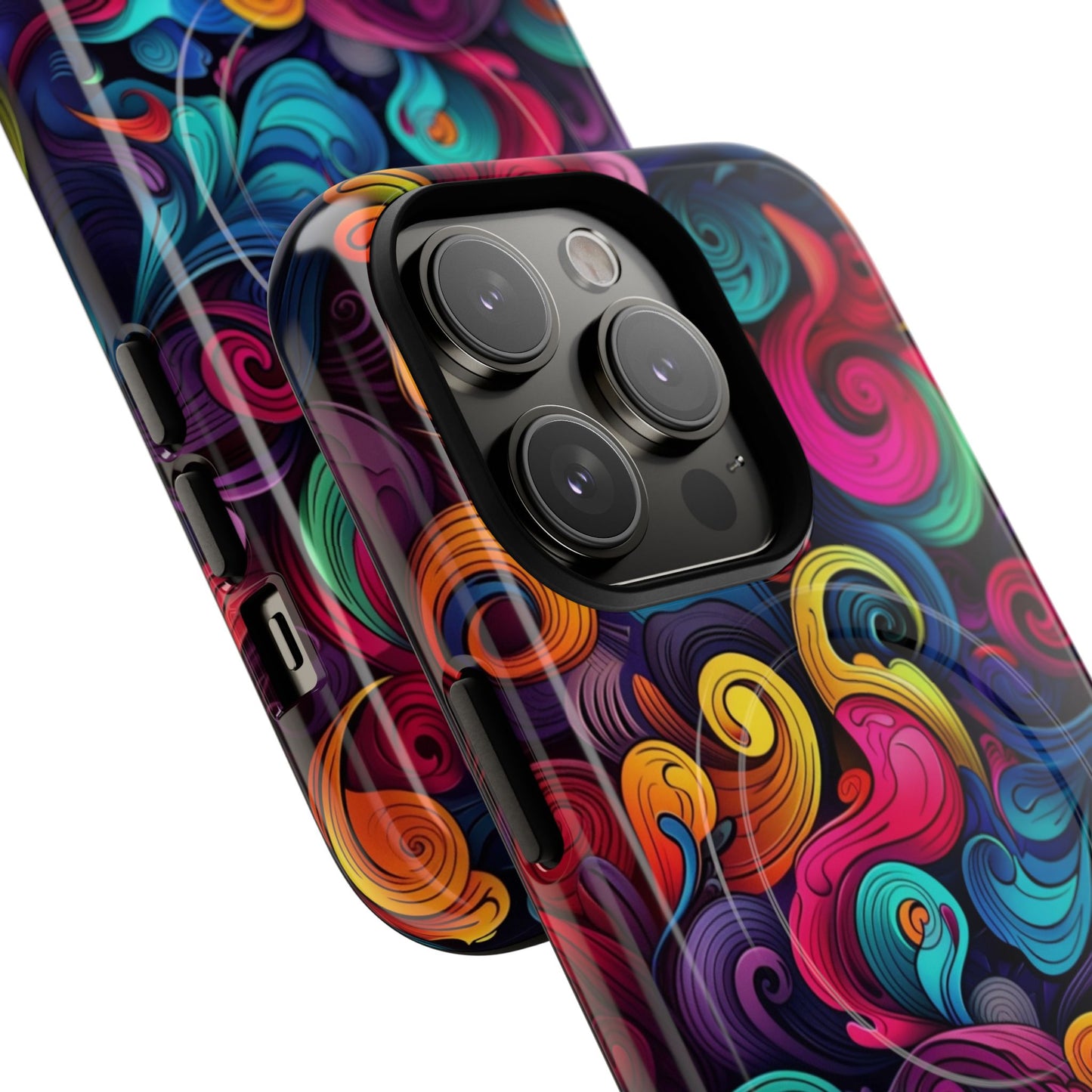 Phone Case - Psychedelic Waves | MagSafe iPhone Case