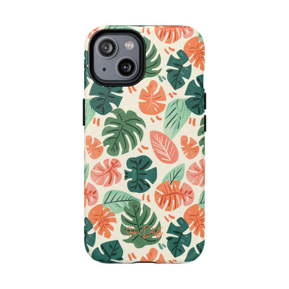 iPhone 14 Matte Phone Case - Tropical Breeze | MagSafe iPhone Case