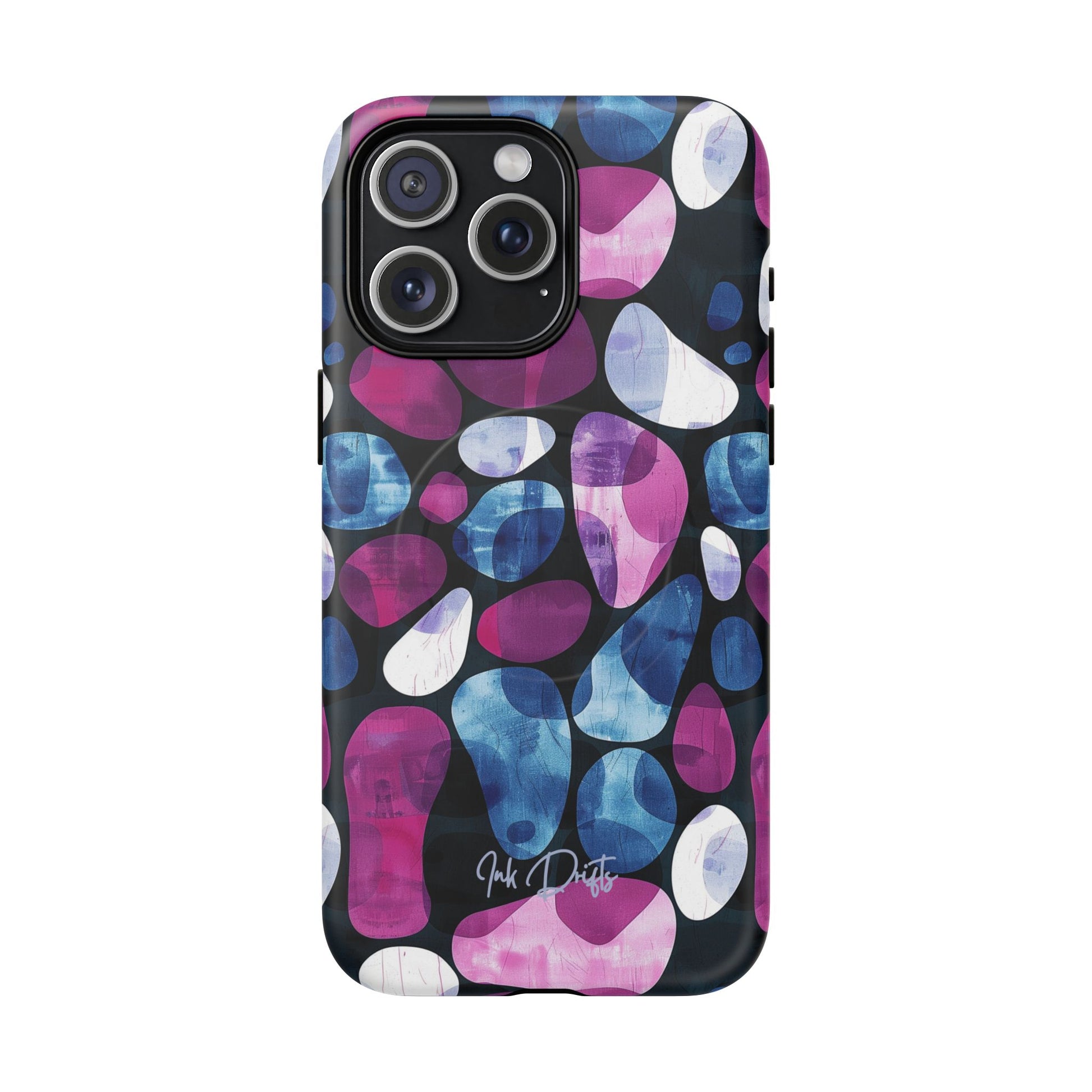 iPhone 15 Pro Max Matte Phone Case - Pebbles | MagSafe iPhone Case