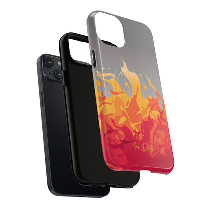 Phone Case - Flame Burst | MagSafe iPhone Case