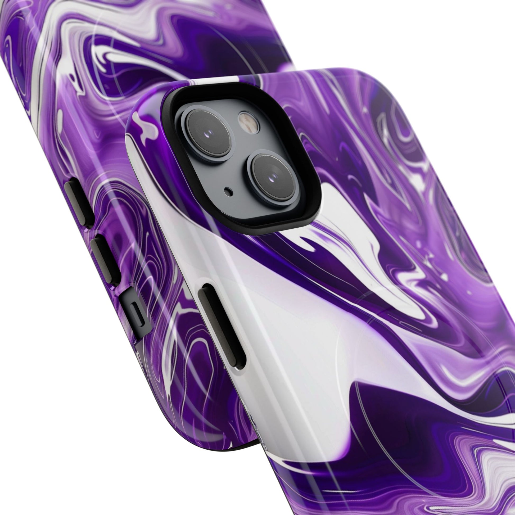 Phone Case - Violet Vortex | MagSafe iPhone Case