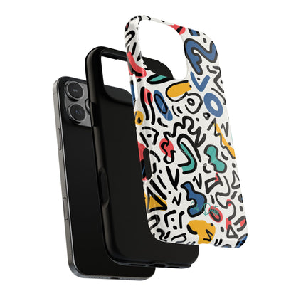 Phone Case - Playful Doodles | MagSafe iPhone Case